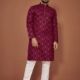 Moda Rapido Men Embroidered Kurta-picture-30