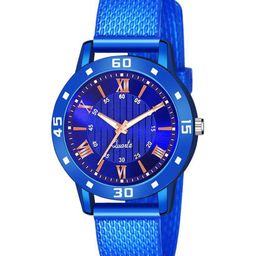 CSAMON Women Printed Dial & Bracelet Style Straps Analogue Watch 1016 BLU D Aeviyo Women S-image-4