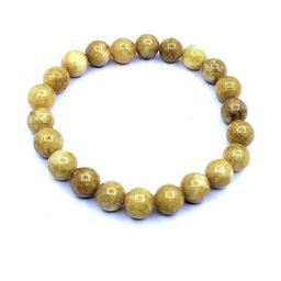 RAVIOUR LIFESTYLE Unisex Yellow Beaded Bracelet-image-64