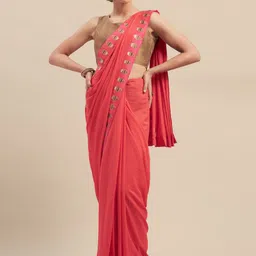DIVASTRI Poly Georgette Saree-picture-35