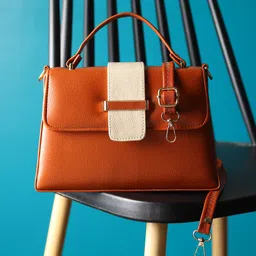 manhawk Tan Women Sling Bag Sling Bag-picture-33