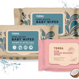 Wipes, 2 Pack 70 Piece Baby Water & 24 Piece Rose Makeup Remover Wipes Pack of 3-image-73