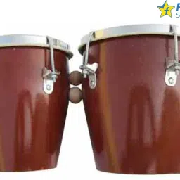 Brown bongo321 Wooden Bongo-24
