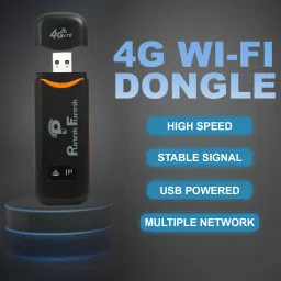 PunnkFunnk 4GLTE 4G USB MODEM with WI-FI HOTSPOT DONGLE - Support All SIM Data Card Data Card image 2