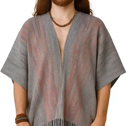 life and style Men 3/4th Sleeve Grey Shrug-picture-30