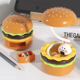 Cute Burger Shaped study lamp: Fun and Functional table lamp for Bedroom Study Lamp-20