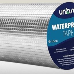 Waterproof Adhesive Aluminum Foil Tape Sealing Butyl Rubber Tape 15cm/6inch x 5m Super Strong Butyl Sealant Sticky Tape Dispenser Dispenser Aluminum Foil Tape (Manual)-image-48