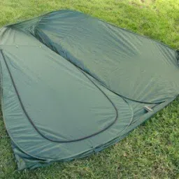 device Polyster foldable Pop Up for Camping and Hiking used for Toilet changing clothes Tent - For 1 image 2