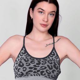 Gopalvilla Printed Full Coverage Lightly Padded Workout Bra With All Day Comfort-14
