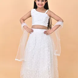 BAESD Girls Printed Ready to Wear Lehenga & Blouse With Dupatta-image-97