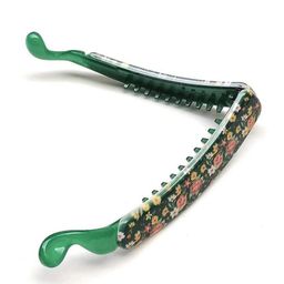 DN Creation Set of 9 Assorted Printed Banana Clip image 2