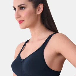 MAROON Pack of 2 Seamless Bra Heavily Padded With Medium Coverage All Day Comfort image 4