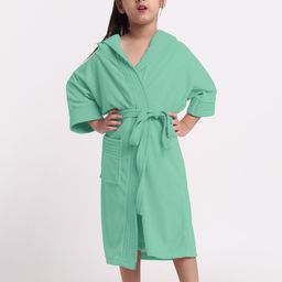 Creeva Melodious Kids Front Pocket Bath Robe-44