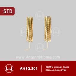 AntennaHome AH1G.301 Spring DIP Antenna High-Gain 433MHz LoRa Spring DIP Antenna For LoRaWAN - RS7354AntennaHome AH1G.301 Spring DIP Antenna High-Gain 433MHz LoRa Spring DIP Antenna For LoRaWAN - RS7354 image 1