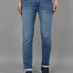 Canary London Men Smart Slim Fit Low-Rise Light Fade Stretchable Jeans-image-23