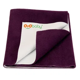 OyO Baby Kids Purple Cotton Water-Proof Mattress Baby Bed Protector-image-37