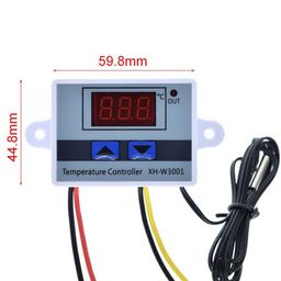 TM&W Egg Incubator Accessories Controller W3001, w1209, m452, stc 1000, stc 3028, xm18 and xm18D Sensor Humidity Maker Useful to Built Big Size incubators (XH W3001) image 5