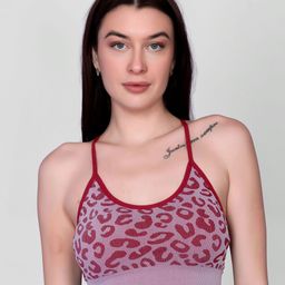 Gopalvilla Abstract Printed Full Coverage Workout Bra with All Day Comfort-0