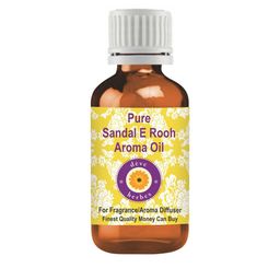 Deve Herbes Pure Sandal E Rooh Aroma Oil Natural Therapeutic Grade - 15ml-15