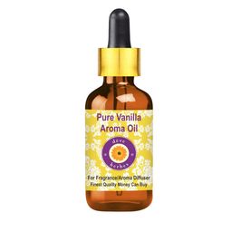 Deve Herbes Yellow Pure Vanilla Aroma Oil with Glass Dropper - 30ml-image-28