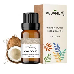 VEDANUM Cold Pressed Virgin Coconut Essential Oil - 15ml-40