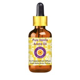 Deve Herbes Natural Therapeutic Grade Pure Vanilla Aroma Oil with Glass Dropper - 15 ml-image-76