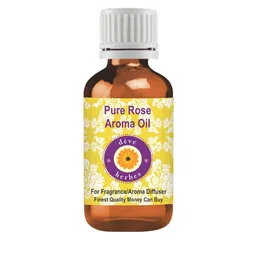 Deve Herbes Pure Rose Aroma Oil with Glass Dropper - 100ml-image-18