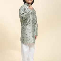 Pro-Ethic STYLE DEVELOPER Boys Ethnic Motifs Printed Regular Kurta With Pyjamas-14