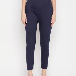 Clora Creation Women Mid-Rise Smart Easy Wash Trousers-picture-57