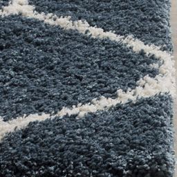 IMRA CARPET Grey Geometric Polyester Carpet image 2