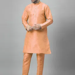 Utsav Fashion Men Regular Kurta with Trousers-picture-35