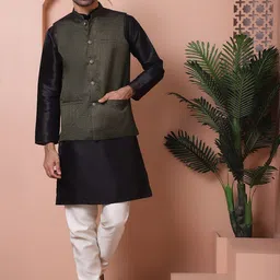 Jompers Men Regular Kurta with Churidar-2
