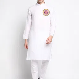 DEVOILER Ethnic Motifs Printed Regular Kurta with Pyjamas-picture-40