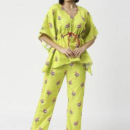 Pyjama Party Women Printed Night suit-image-21