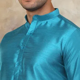 Jompers Regular Dupion Silk Regular Straight Kurta with Churidar image 2
