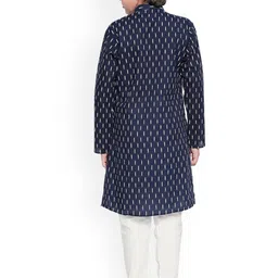 BAESD Boys Ethnic Motifs Printed Regular Kurta with Pyjamas image 3