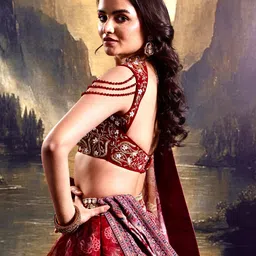Rashika Sharma Embellished Sequinned Made to Measure Lehenga & Blouse With Dupatta image 5