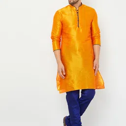 Armaan Ethnic Stright Dupion Silk Kurta With Churidar-picture-28