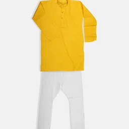 BAESD Boys Mandarin Collar Regular Straight Kurta with Pyjamas-picture-15