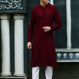 Sanwara Ethnic Motifs Embroidered Regular Chikankari Pure Cotton Kurta with Churidar-picture-48