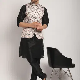 Kaifoo Floral Printed Regular Kurta with Churidar-picture-26