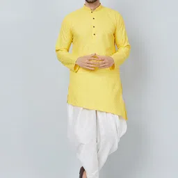 Kaifoo Ethnic Motifs Embroidered Thread Work Detailed Straight Kurta with Dhoti Pant-image-20