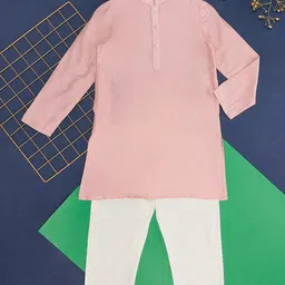 indus route by Pantaloons Boys Mandarin Collar Kurta With Pyjamas-picture-47