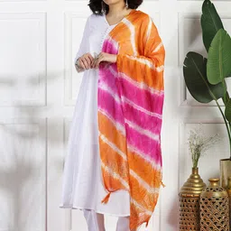 Ishin Angrakha Kurta with Trousers & With Dupatta-image-0