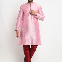 Armaan Ethnic Mandarin Collar Kurta With Churidar-picture-10