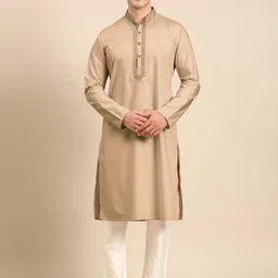 TheEthnic.Co Thread Work Pure Cotton Kurta with Pyjamas-image-66