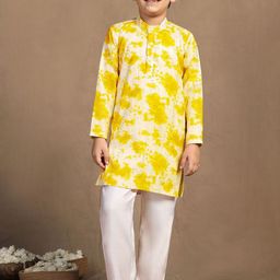 BAESD Boys Printed Regular Kurta with Pyjamas-43