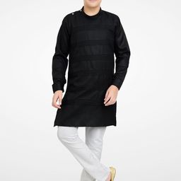 BAESD Boys Striped Regular Kurta with Pyjamas-20
