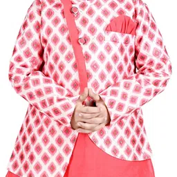 BAESD Boys Regular Kurta With Pyjamas & With Jaket image 4