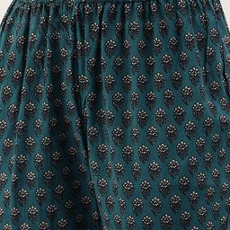 KALINI Ethnic Motifs Printed Regular Pure Cotton Kurta With Trousers & With Dupatta image 2